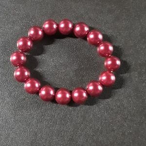 Red Pearl Bracelet